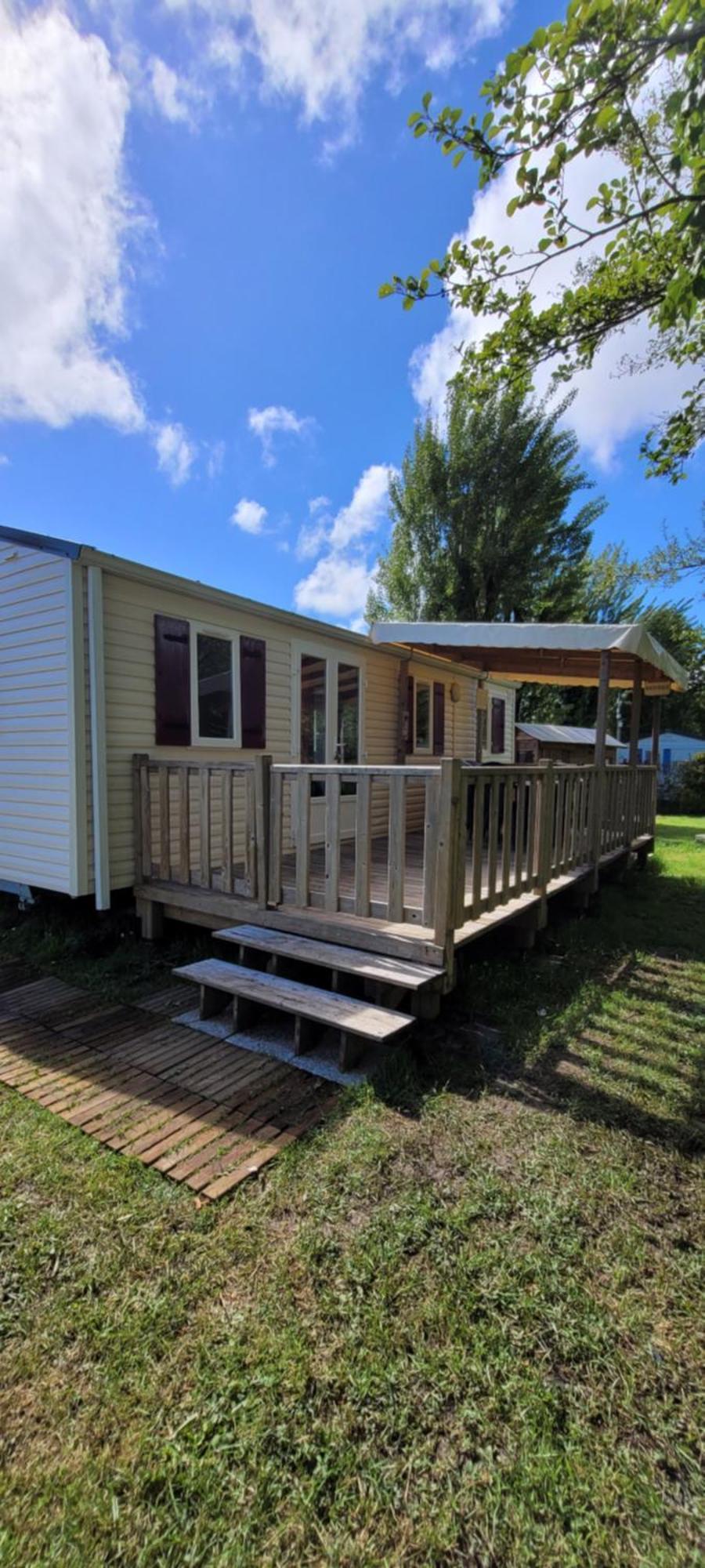 Mobil-Home Le Petit Paradis Vendeen Camping 3 Etoiles 7Km Des Plages Avrillé المظهر الخارجي الصورة