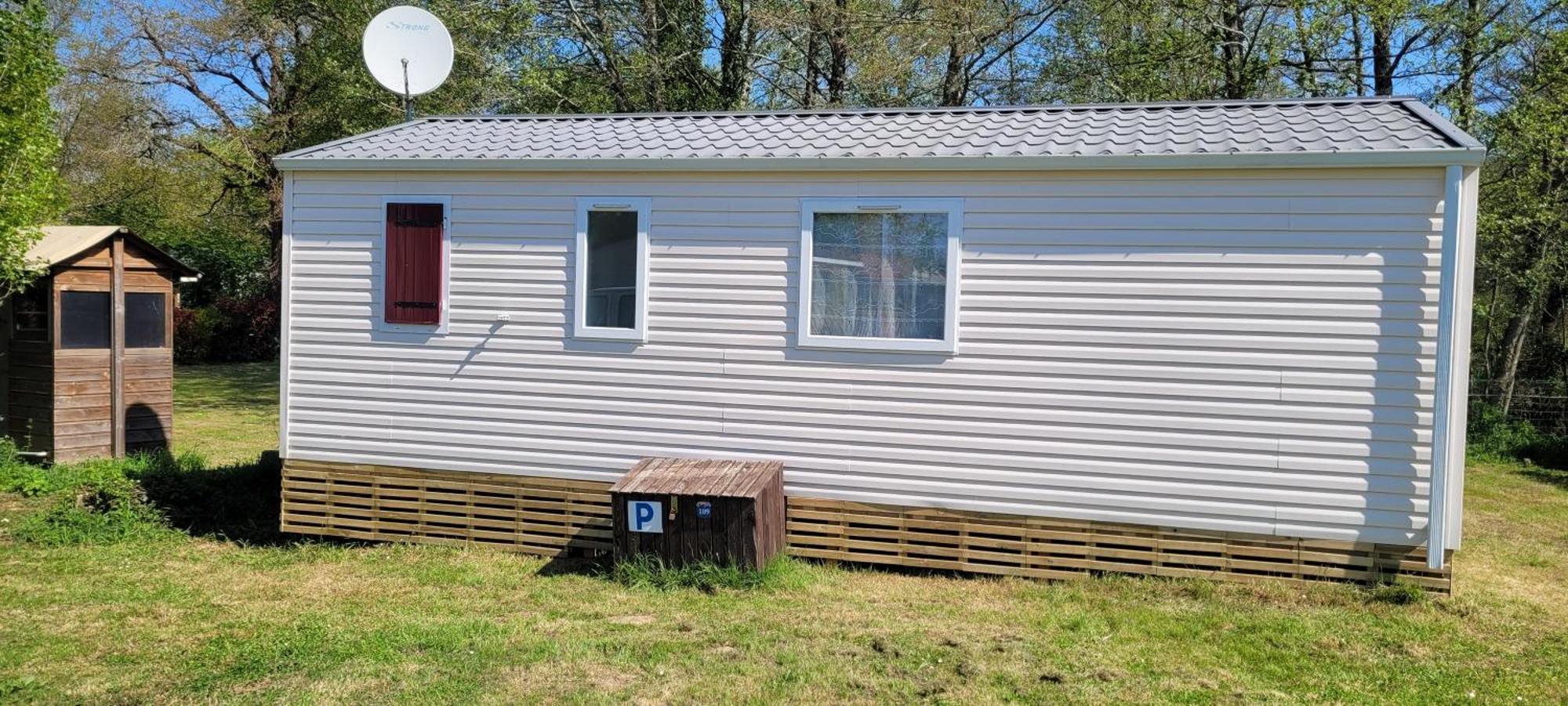 Mobil-Home Le Petit Paradis Vendeen Camping 3 Etoiles 7Km Des Plages Avrillé المظهر الخارجي الصورة